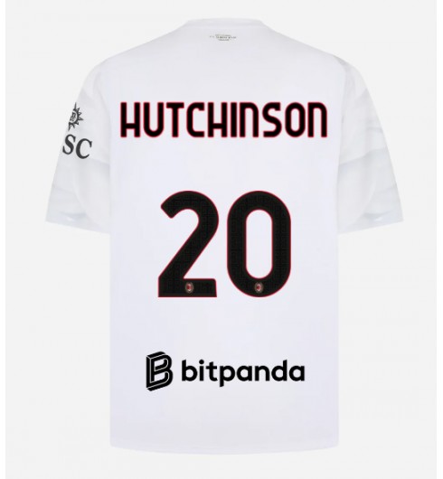 AC Milan Omari Hutchinson #20 Venkovní Dres 2026-27 Krátký Rukáv AC Milan Omari Hutchinson #20 Venkovní Dres 2026-27 Krátký Rukáv